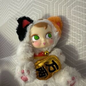 Miniso SamSam Fortune Cat Vinyl Face Blind box - Calico